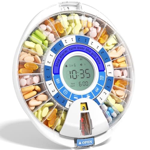 Betife Automatische Pillendispenser Review – 28 Vakjes, Alarm & Slot