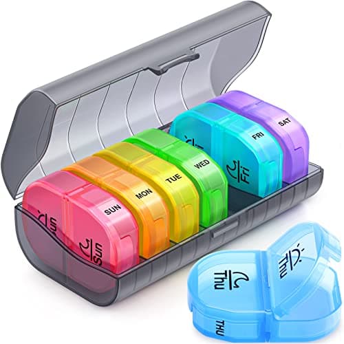 ZIKEE Pillenorganizer 7 Tage AM PM Test 2024 | AgeCareSmart