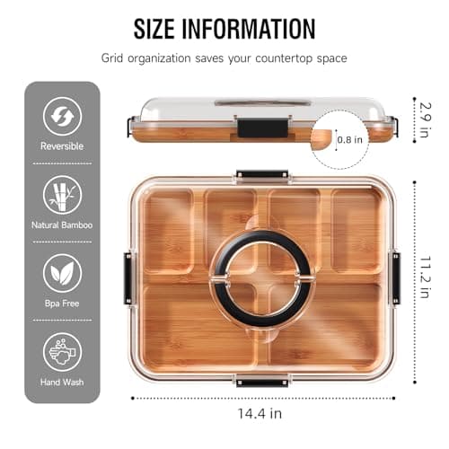 Renmxj Charcuterie Board with Clear Lid, Travel Portable Cheese Board Charcuterie Boxes Cutting Boards for Kitchen, House Warming Gifts New Home, Gifts for Women (Black, 6 Compartments)