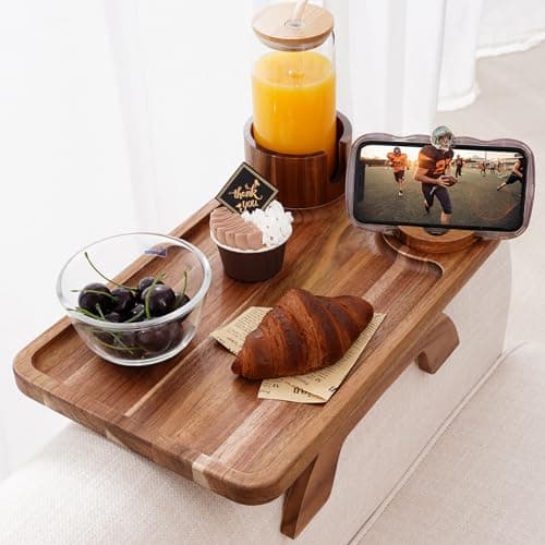 Nnewvante Bank Armleuning Dienblad Test 2024 – 3-in-1 Houten Tray Review