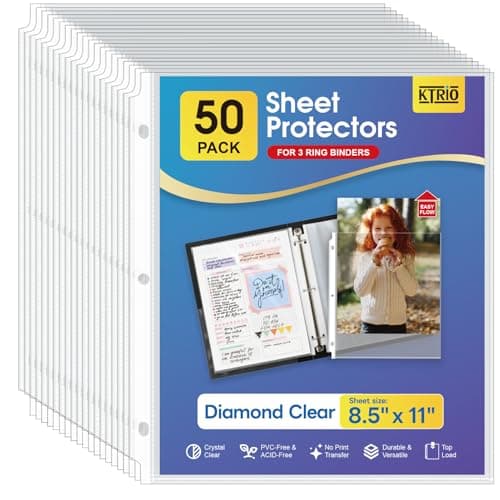 KTRIO Sheet Protectors 8.5x11 Pollici Recensione — Proteggi Documenti